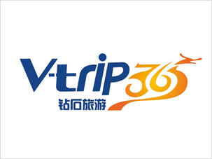 V-trip365 鉆石旅游標(biāo)志設(shè)計(jì)與理念說(shuō)明