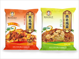 燕北薯業(yè)燉菜食品包裝設(shè)計(jì)案例圖片