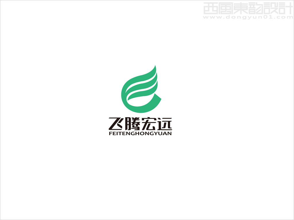 北京飛騰宏遠凈化裝飾公司標志設(shè)計 