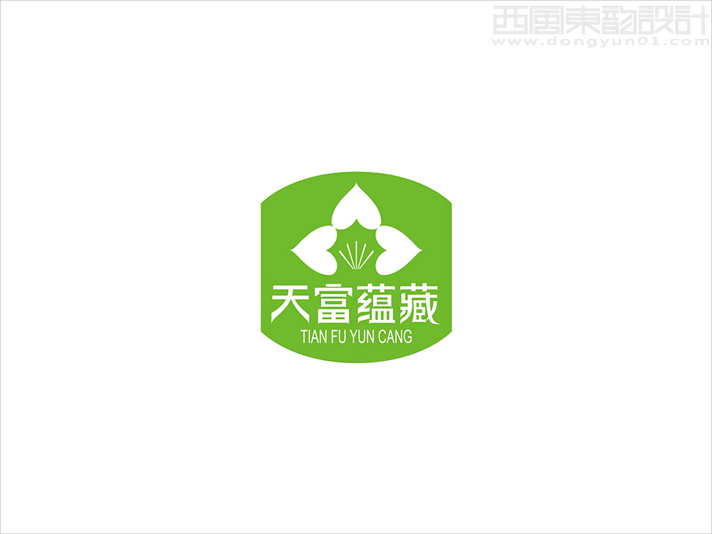 新疆天富蘊藏有機食品科技開發(fā)有限公司logo設計