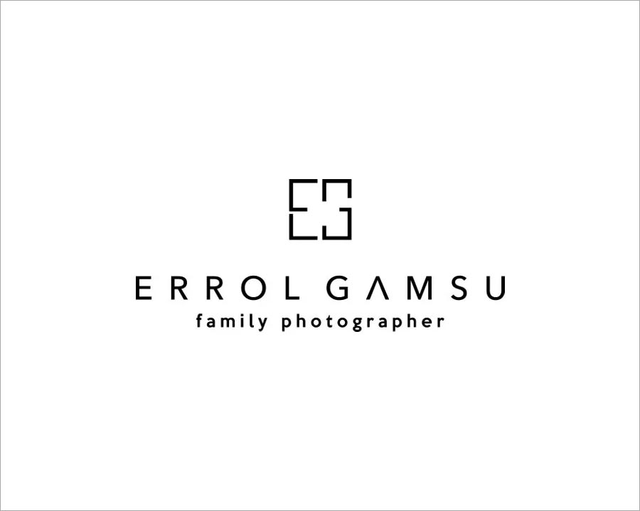 ERROL GAMSU FAMILY PHOTOGRAPHER 攝影公司標志設(shè)計