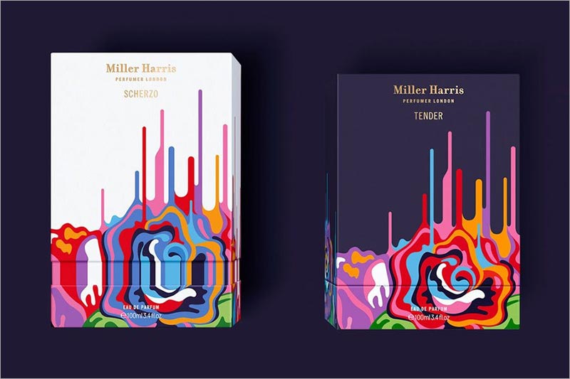 Miller Harris Perfumer London 化妝品包裝設(shè)計