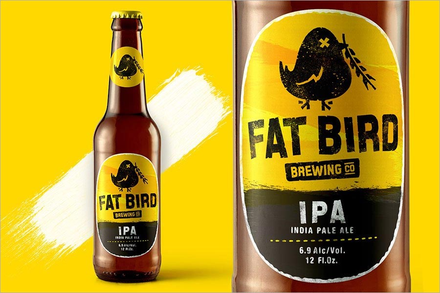 Fat Bird 精釀啤酒包裝設(shè)計(jì)