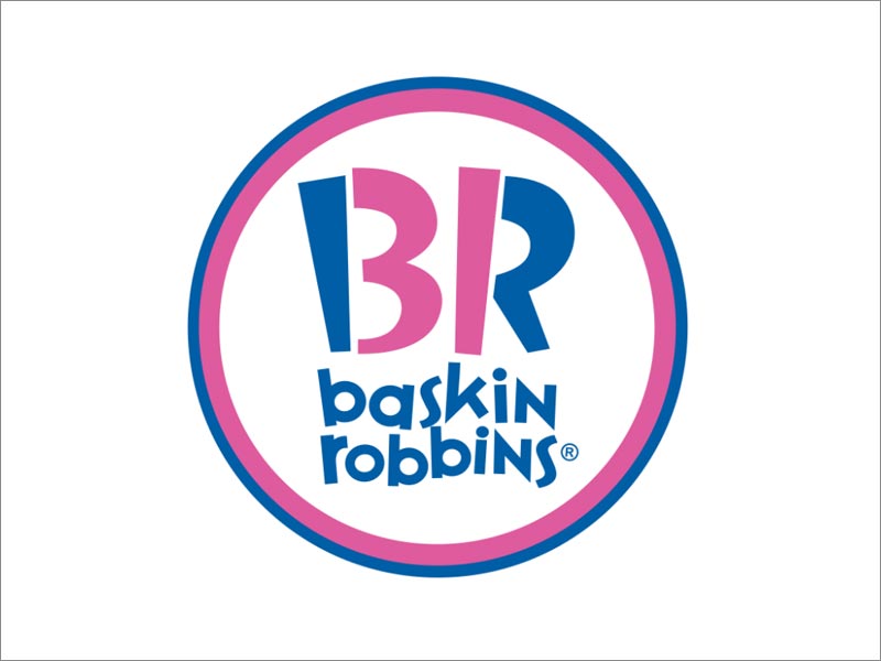 Baskin Robbins logo設(shè)計(jì)案例