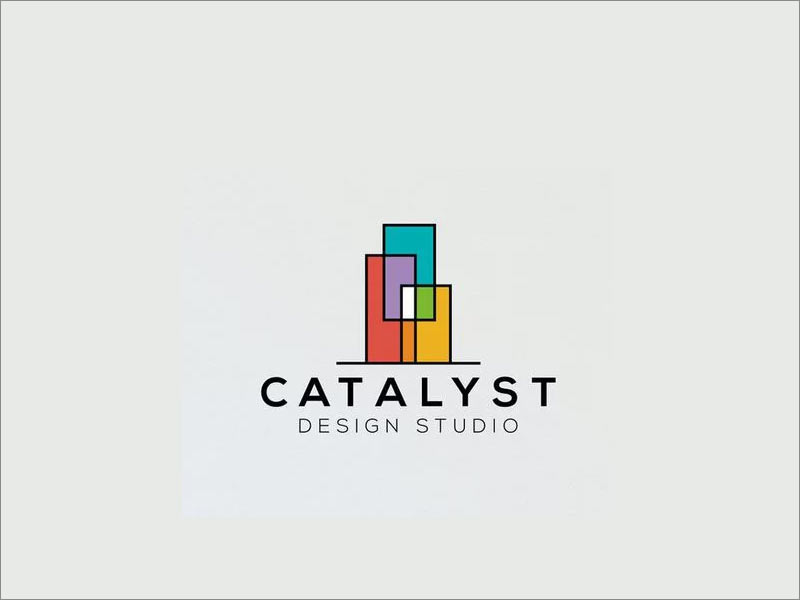 Catalyst Design Studio幾何形logo設(shè)計案例