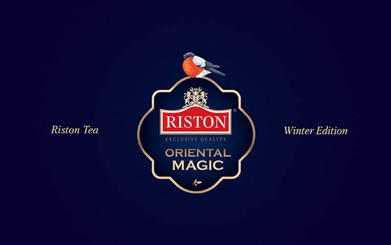 斯里蘭卡Riston Tea Winter Edition紅茶logo設(shè)計(jì)