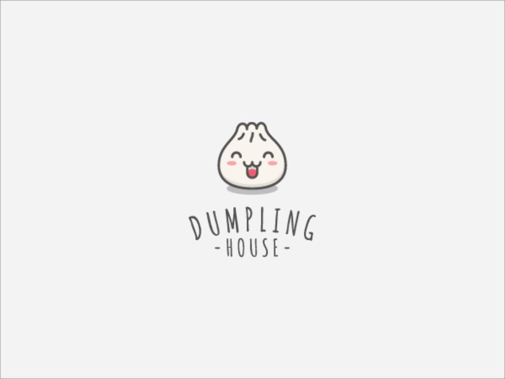 DUMPLING HOUSE 包子鋪logo設(shè)計