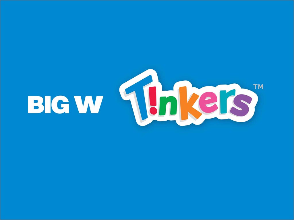 澳大利亞Big W Tinkers玩具品牌logo設(shè)計(jì)