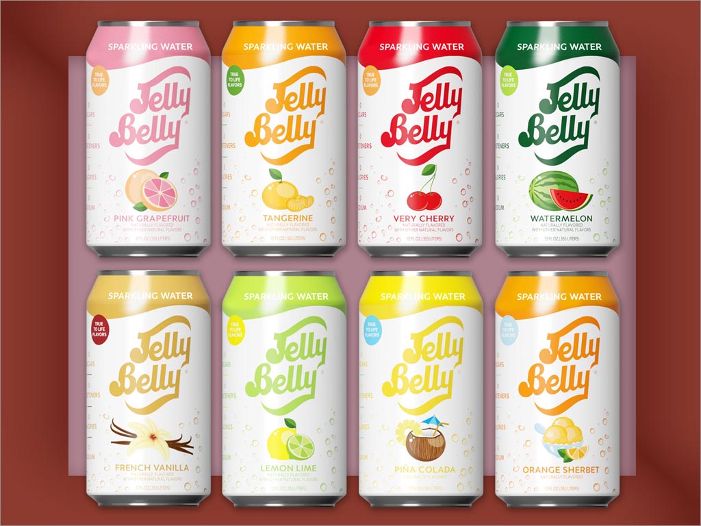 Jelly Belly系列調(diào)味蘇打水包裝設(shè)計(jì)