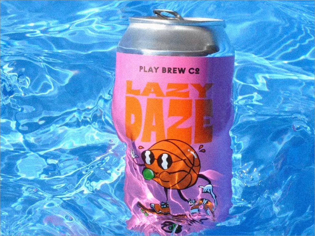 英國Play Brew Co懷舊情調(diào)精釀啤酒易拉罐包裝設(shè)計