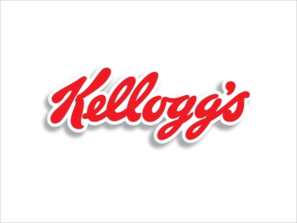 Kellogg's兒童谷物麥片糊食品logo設(shè)計