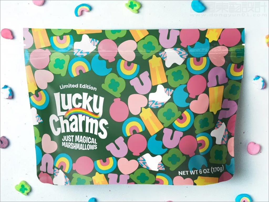 美國(guó)Lucky Charms Just Magical棉花糖包裝設(shè)計(jì)