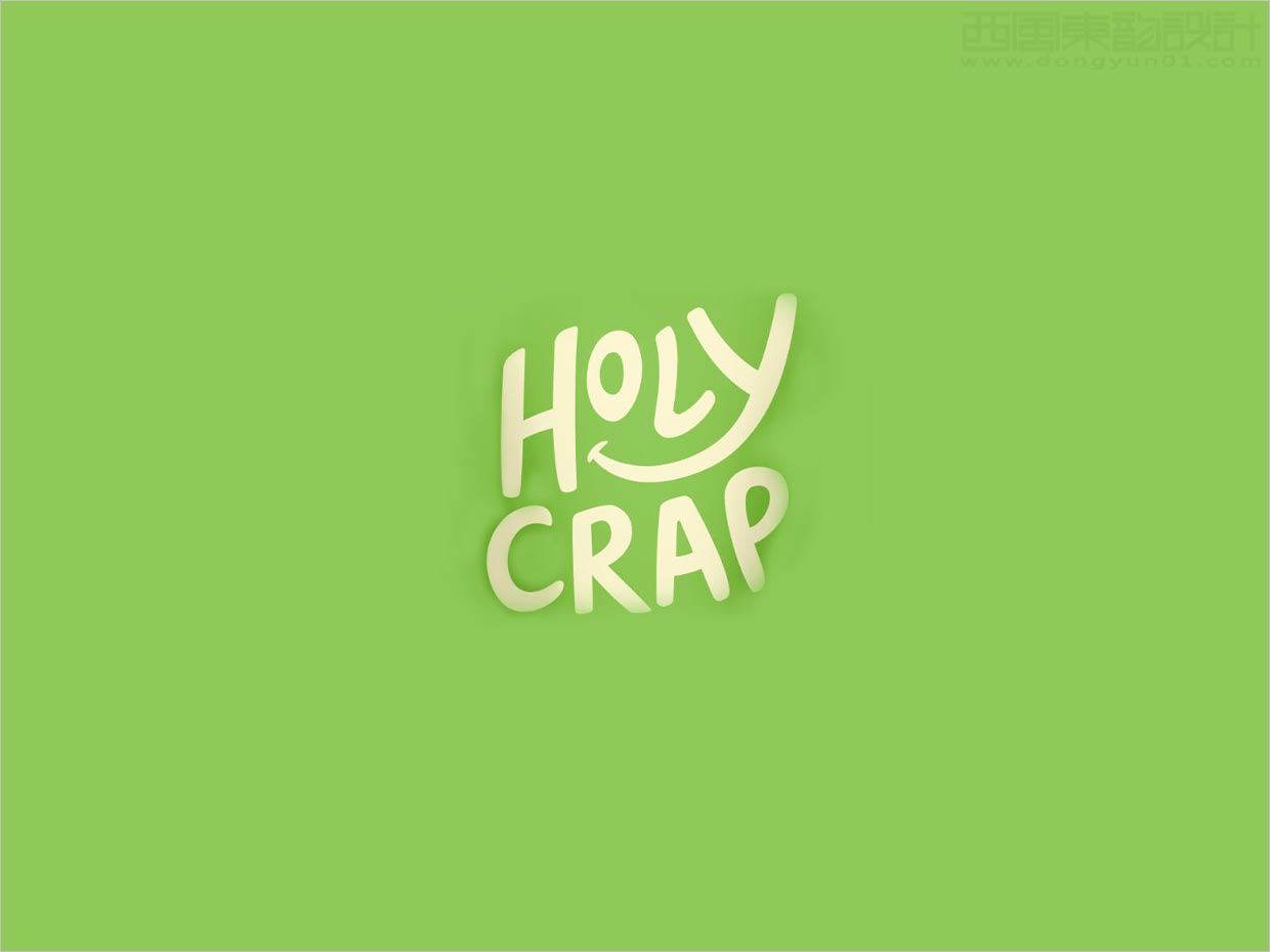 加拿大Holy Crap五谷雜糧食品logo設(shè)計(jì)