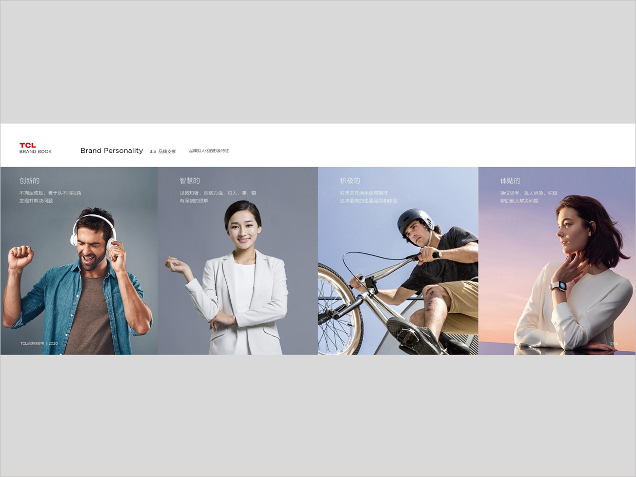 TCL科技集團(tuán)公司智能終端業(yè)務(wù)品牌白皮書設(shè)計(jì)之品牌支撐頁面設(shè)計(jì)